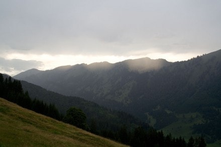Oberallgäu: Durch den Ostertaltobel zur Mittelbergalpe (Gunzesried)