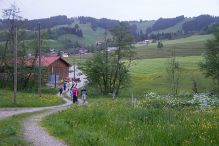 Oberallgäu: Hauchenberg über die Lohweggrotte (Immenstadt)