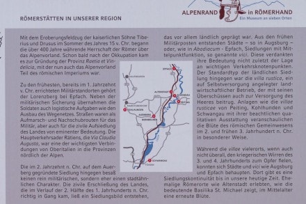 Ostallgäu: Informationstationen (Römer) (Bernbeuren)