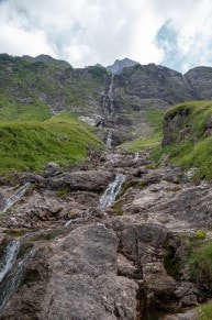Oberallgäu: Wasserfälle auf dem Weg vom Waltenberger Haus nach Einödsbach (Oberstdorf)