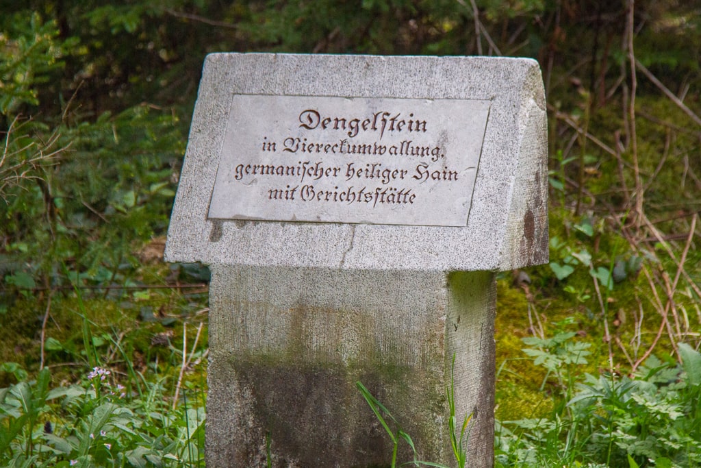 Burgruine Schöneberg, Bauernfliehburg Bodelsberg und die Findlinge im Kemptener Wald<br />(Betzigau - Oberallgäu / 2019)