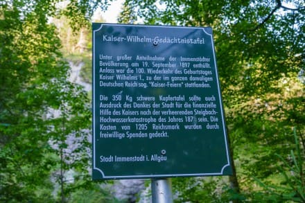 Kaiser-Wilhelm-Gedächstnistafel - Hundertjahrfeier
