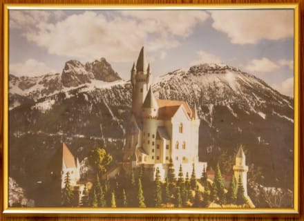 Tirol: Schlossmodell von 1884 (Pfronten)