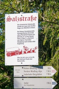 Oberallgäu: Salzstraße (Oberjoch)