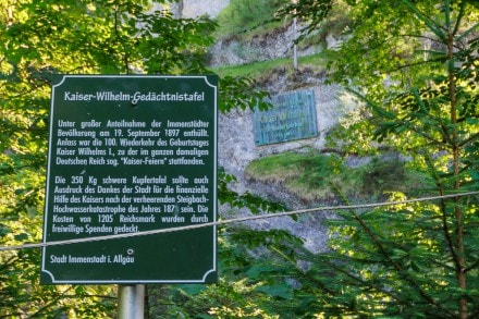 Oberallgäu: Kaiser-Wilheml-Gedächtnistafel (Immenstadt)