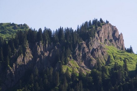 Hintere Au-Alpe (Gunzesried) hoch auf das Rindalphorn