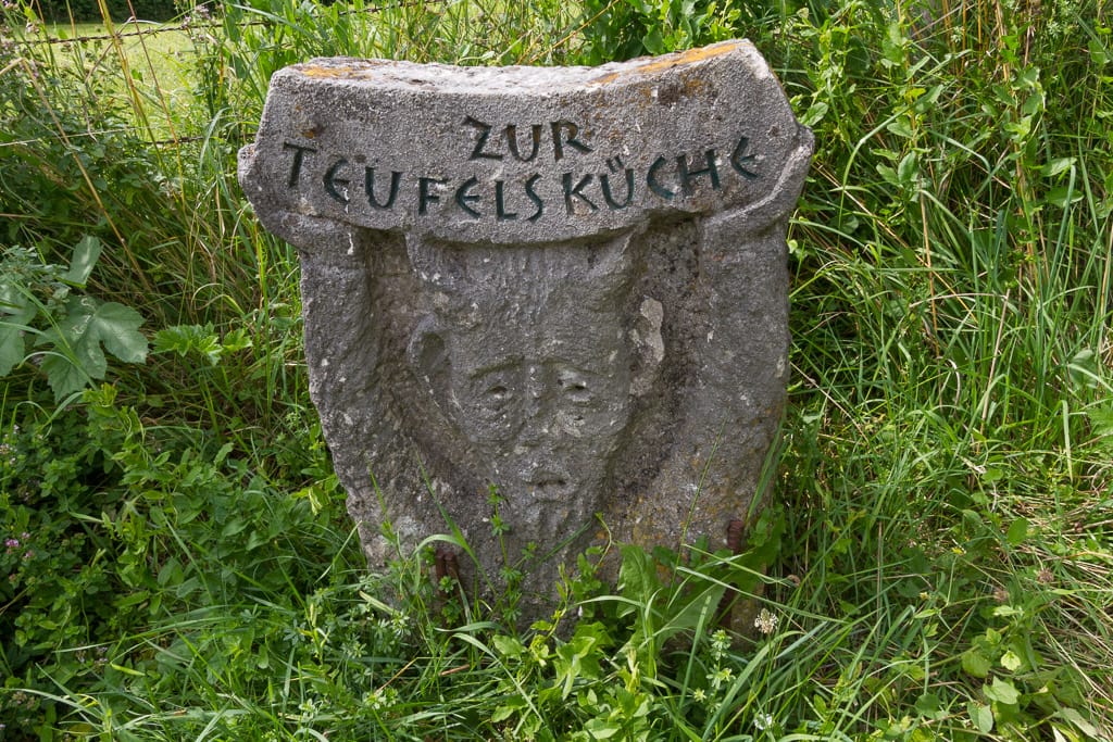 Teufelsküche Geotop Nr. 43<br />(Obergünzburg - Unterallgäu / 2014)