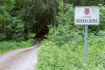 Oberallgäu: Europäischer Fernanderweg E5, Österreich (Gunzesried)