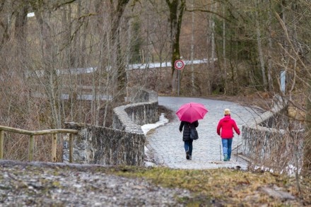 Ostallgäu: Römerbrücke (Dohlebrücke) zwischen Gschwend und Haslach (Nesselwang)