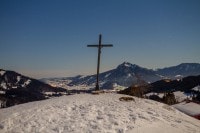 Oberallgäu: Mittelbergalpe Gipfelkreuz (Gunzesried)