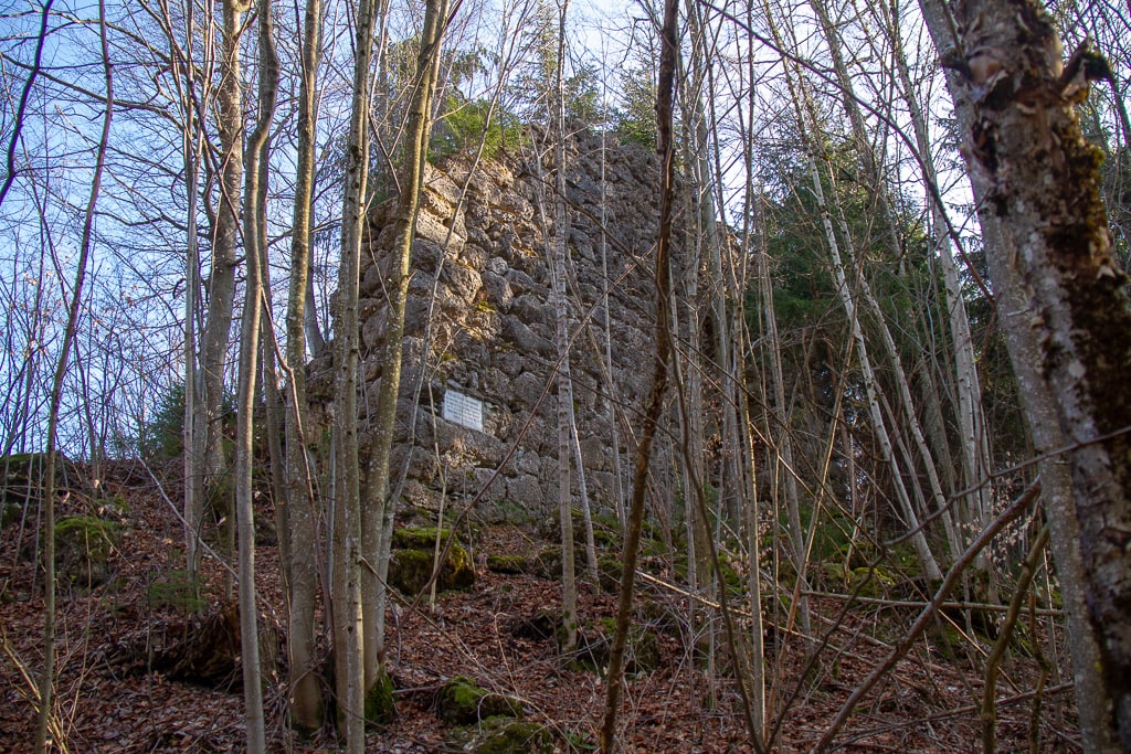 Ruine Rauhlaubenberg<br />(Immenstadt - Oberallgäu / 2019)
