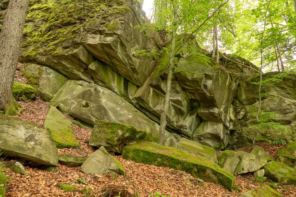 Unterhalb des Aussichtspunkt des Malerwinkels<br />(Sonthofen - Oberallgäu / 2019)