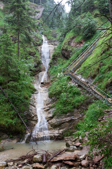 Wasserfall<br />(Nesselwang - Oberallgäu / 2019)
