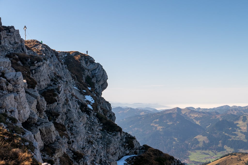 Von der Obere Schwarzenbergalpe auf den Großen Daumen, Kleiner Daumen, Heubatspitze und Rotspitze<br />(Hinterstein - Oberallgäu / 2019)