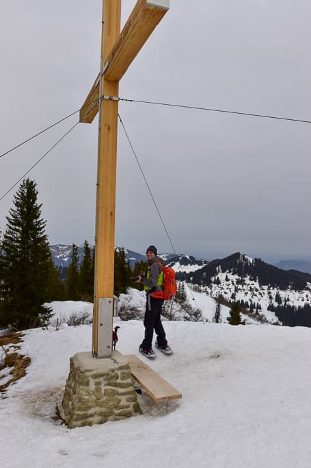 Schneeschuhtour von Obermaiselstein aus auf den Bolgen und Wannenkopf<br />(Obermaiselstein - Oberallgäu / 2020)