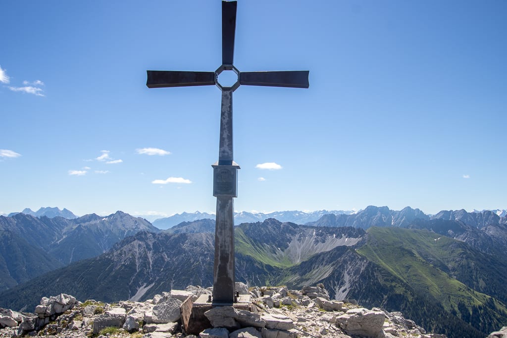 Knittelkarspitze, Steinkarspitze und Reuttener Höhenweg<br />(Rinnen - Tirol / 2020)
