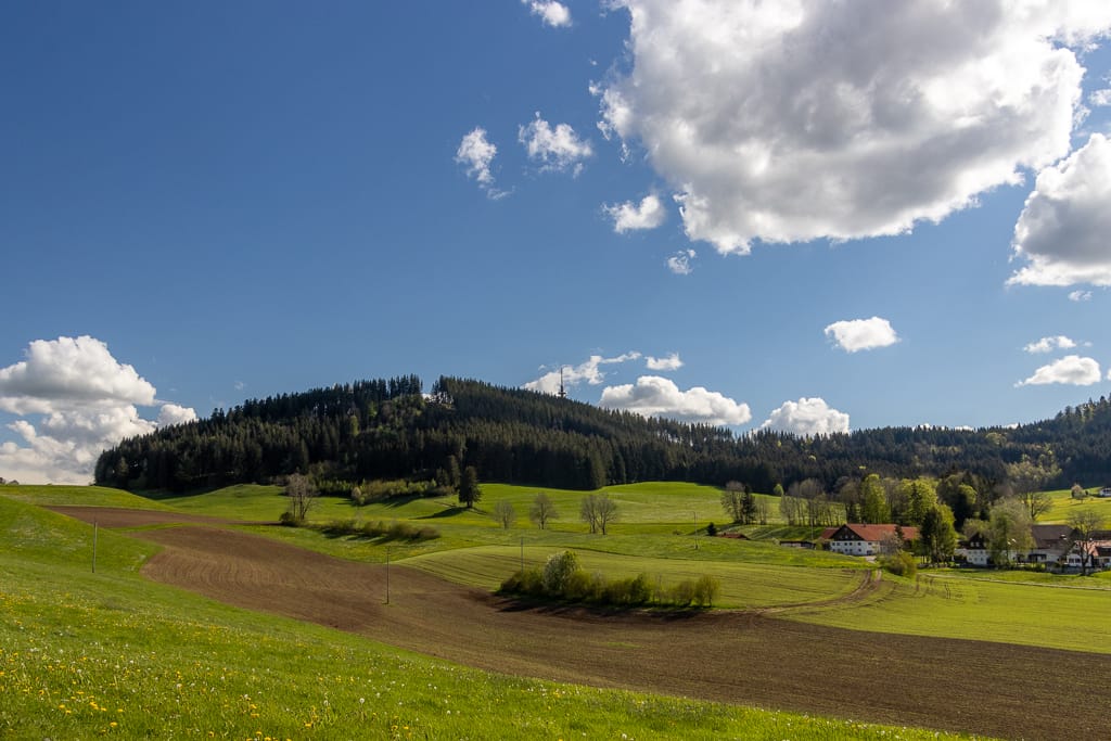 Burgstall Wiggensbach und Blender Höhenweg<br />(Wiggensbach - Oberallgäu / 2021)