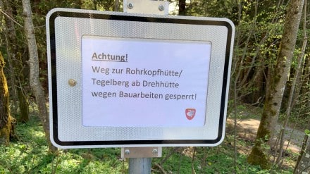 Hornburg, Rohrkopf und Einkehr Drehhütte